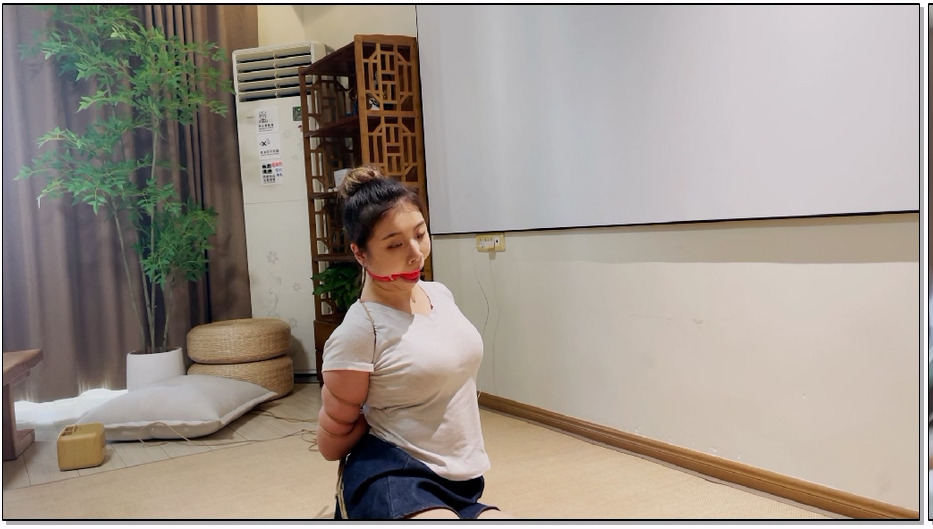 ATM287-奥特曼 绳子日常：三种绑法，看妹子挣脱的满头大汗