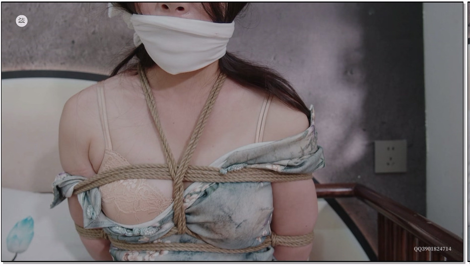 BSJ005-波丝姬 绑架旗袍性感肉丝美臀股绳勒紧