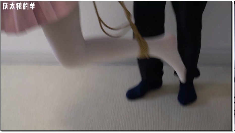 HTLDY040-灰太狼的羊 游戏环节JK美女屡屡出错，脚底蓝砖全被抽走，最终惨遭吊缚惩罚