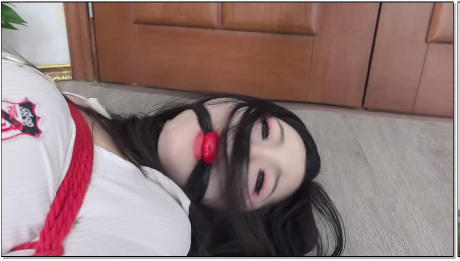 JMGZS016-金麦工作室 来自口球的诅咒 自缚少女的紧缚之夜