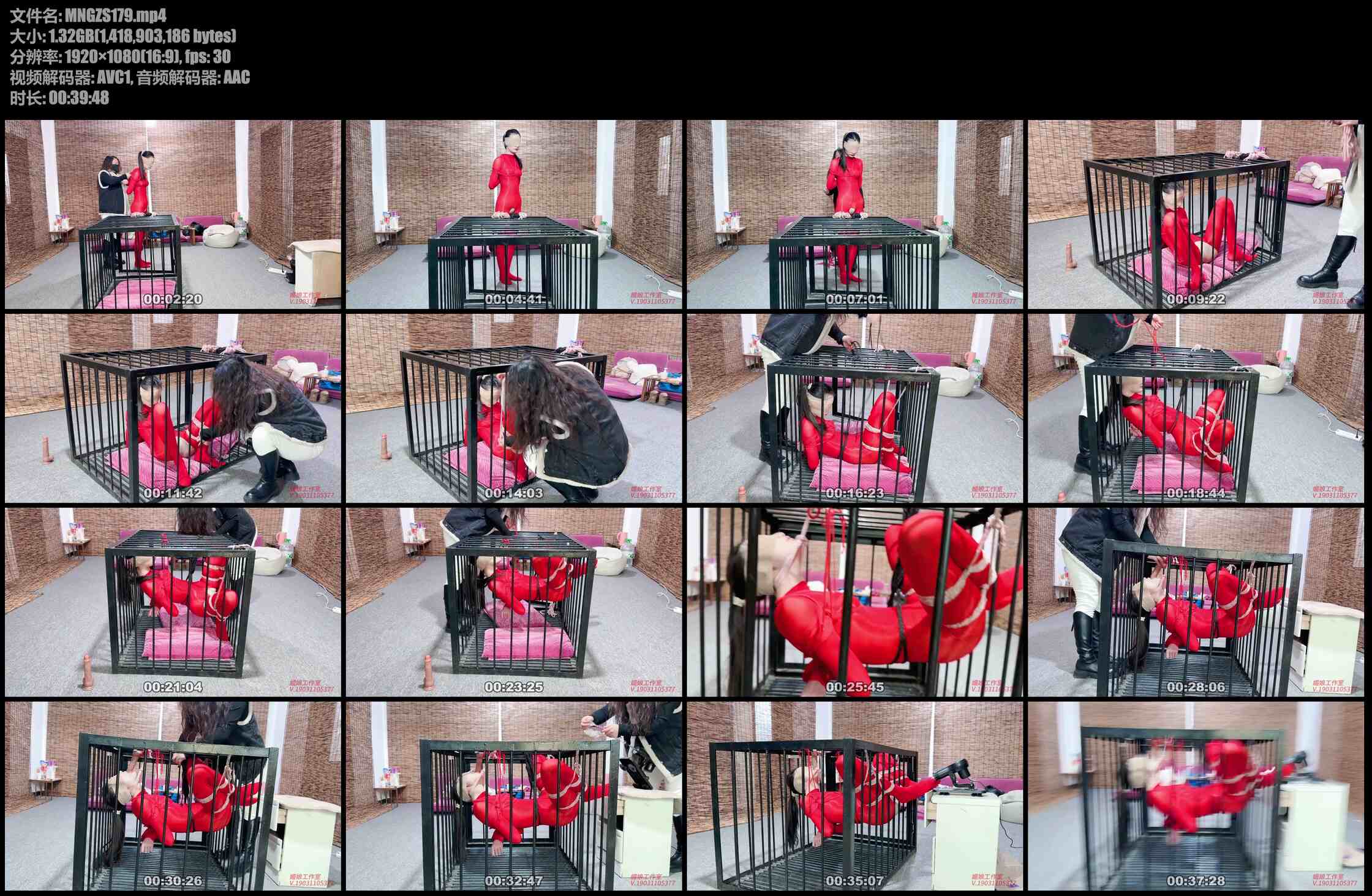 媚娘工作室 笼中悬吊的瑾初