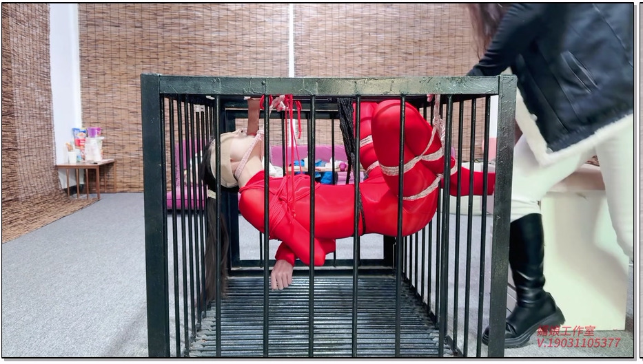 MNGZS179-媚娘工作室 笼中悬吊的瑾初
