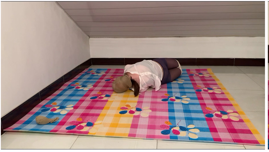 MQ001-M妻 倒霉的女职员 肉丝加蓝丝、放置