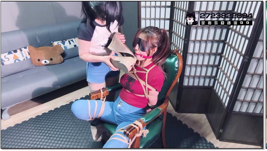 SYSA054-BadCat [妙妙X依依X多比][多人特摄剧情][DID遇险少女][美少女假面在挑选婚纱前一天惨遭双恶灵少女捆绑羞辱][被玩弄的时候被迫和男友通电话]