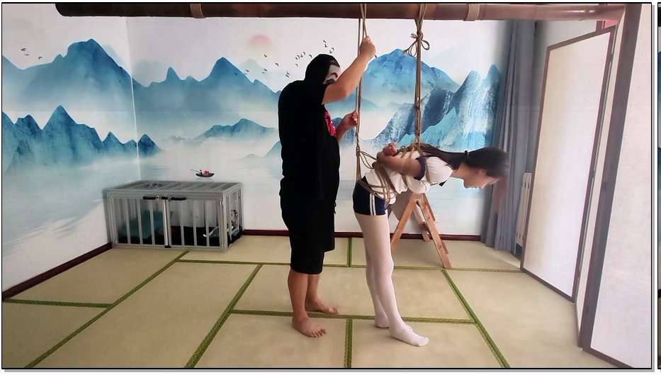SYSA1298-秦韵绳屋 思思的指压板与首次悬吊