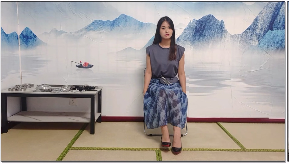 SYSA1452-秦韵绳屋 新模应聘拘束模特