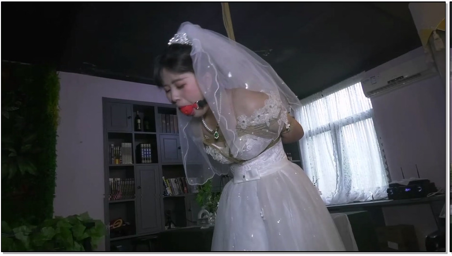 SYSA417-胜景影视 会所里捆绑婚纱女M