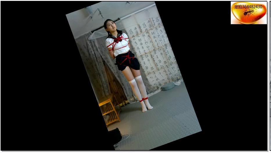 SYSA606-绳舞飞扬 美丽清纯少女假期体验—糖果版（上部）、19岁少女糖果首秀紧缚、股绳勒阴吊+垫脚尖打转+四马悬空吊+口球口水+采访感受小话痨