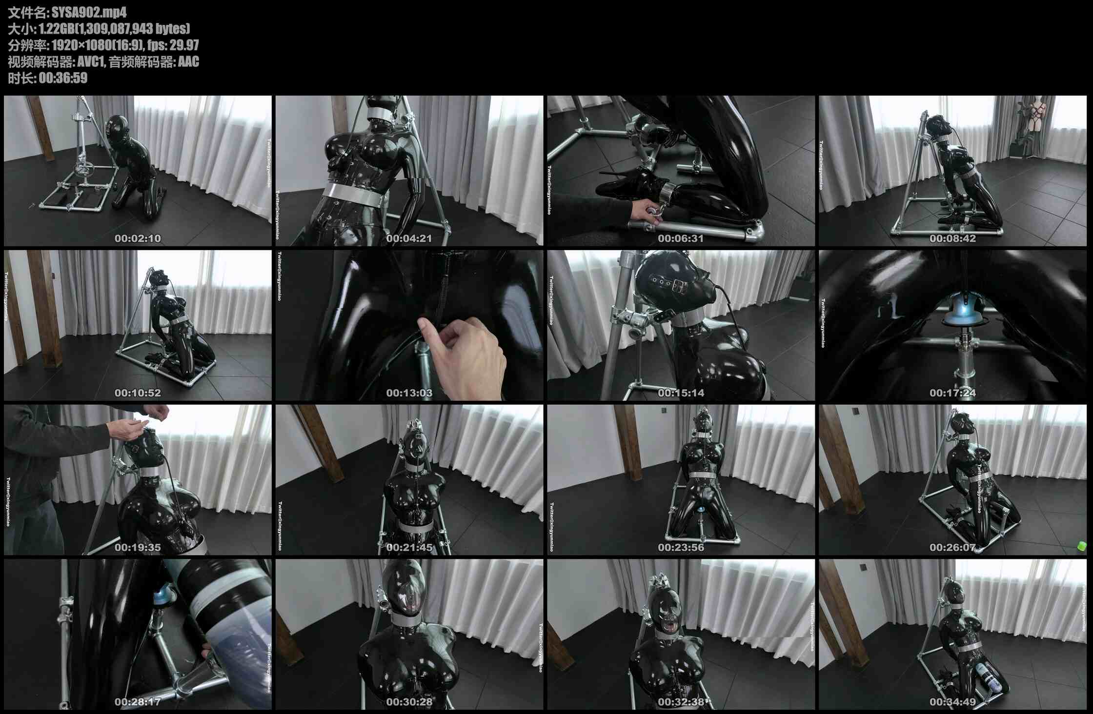 鹿角与猫爪 「爪爪」X:Reflective Desire的钢管刑架复刻——铁铐与钢管连接件完美融合｜肢体绝对拘束｜异形前列腺按摩插件+自动榨汁杯双重地狱｜充气口塞面罩｜呼控头套｜无法逃脱的多..
