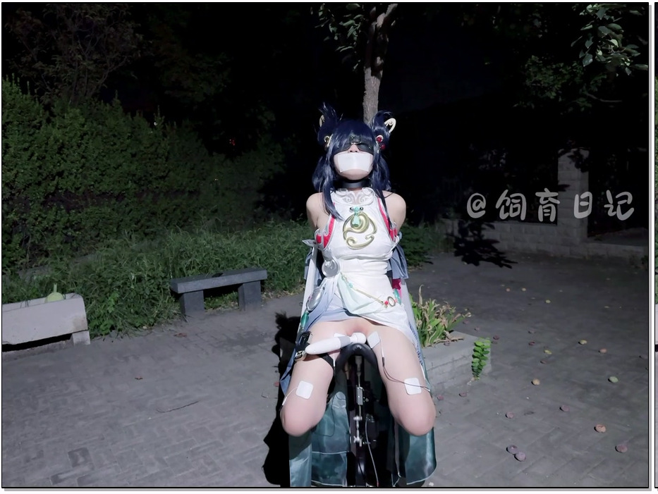 SYSA933-饲育日记 夜深人静，小狗化身公孙离被擒，无尽的娇喘打破宁静
