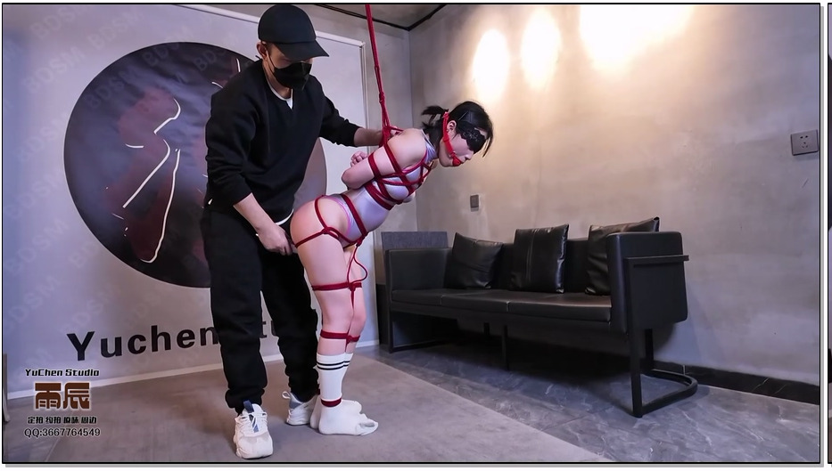 YCGZS153-雨辰工作室 萝莉特工 上集 新模雯雯 死库水 中腿袜 吊绑拷问 虐乳虐阴 强高羞辱