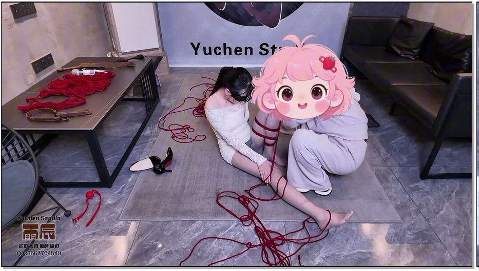 YCGZS155-雨辰工作室 小涵的秘密 真空上阵 齐逼短裙 捆绑调教 掰弯女助理 女女互扣 场面辣眼