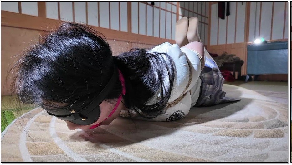 YSSA598-一绳所爱 宋思琪 两款大号口球日式超紧驷马放置访谈 结尾驷马姿势戴着大号口球的访谈