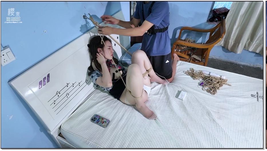 YSYC637-樱束原创 空姐爱绳艺 空姐也爱上捆绑游戏休息在家觉得无趣时就叫绳师上门来为她服