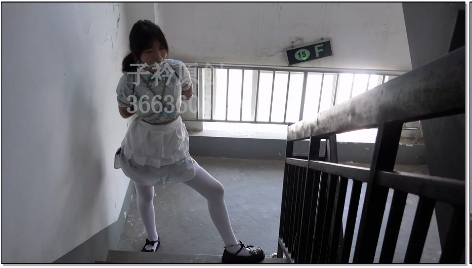 ZJYC310-子衿原创 诺诺 五花口球脚镣楼道放置